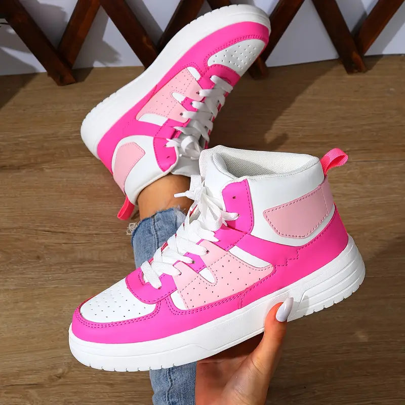 Women's High-Top Casual Sneakers