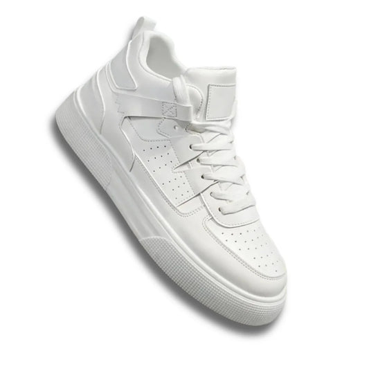 Orta Topuk UNISEX Çok Yönlü Moda Sade Beyaz Ayakkabılar