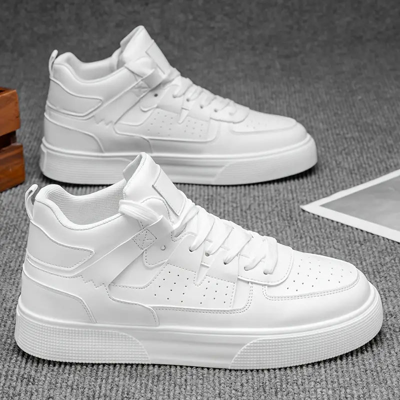 High-Top UNISEX Versatile Fashion Simple White Shoes