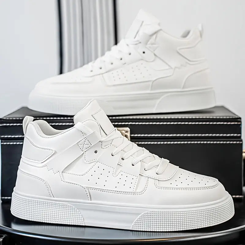 High-Top UNISEX Versatile Fashion Simple White Shoes